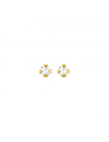 Stroili Oro 9KT | Bon Ton | Orecchini in oro 9KT con zirconi bianchi | 1401115