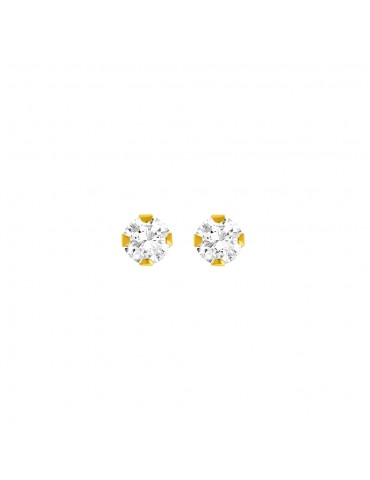 Stroili Oro 9KT | Bon Ton | Orecchini in oro bianco 9KT con zirconi bianchi | 1401116