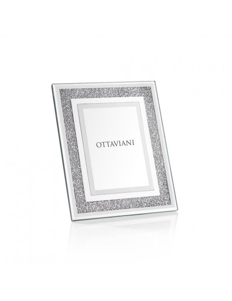 Ottaviani | Portafoto Con Cristalli E Strass | 25739A