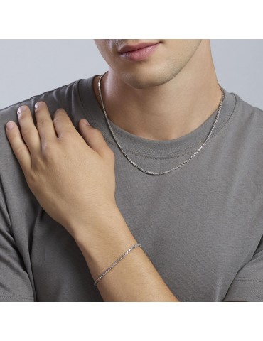 Mabina gioielli | Greca | Collana in argento 925‰ | 553823