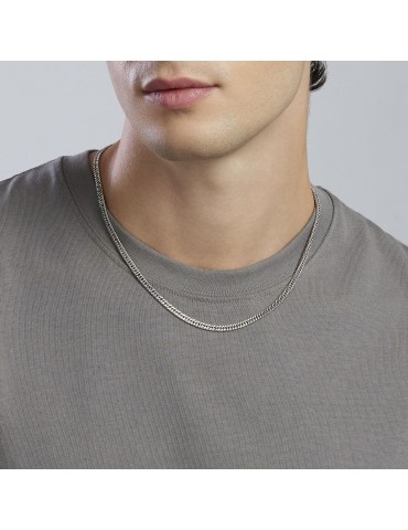 Mabina gioielli | Denim | Collana groumette in argento 925‰ | 553822