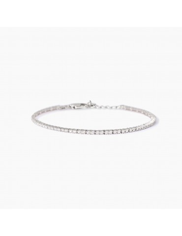 Mabina gioielli | Tennis Club | Bracciale tennis in argento 925‰ con zirconi bianchi | 533987