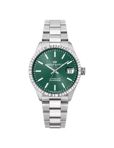 Philip Watch | Caribe | Orologio solo tempo automatico uomo 39mm | R8223597116
