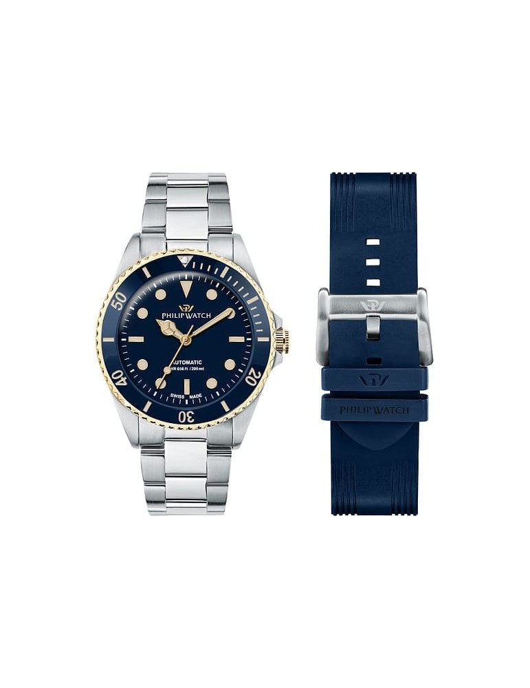 Philip Watch | Caribe | Orologio solo tempo automatico uomo 42mm | R8223597031