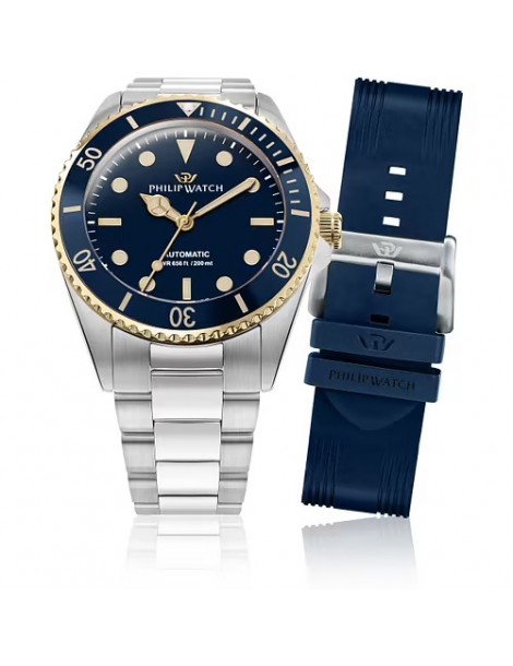 Philip Watch | Caribe | Orologio solo tempo automatico uomo 42mm | R8223597031