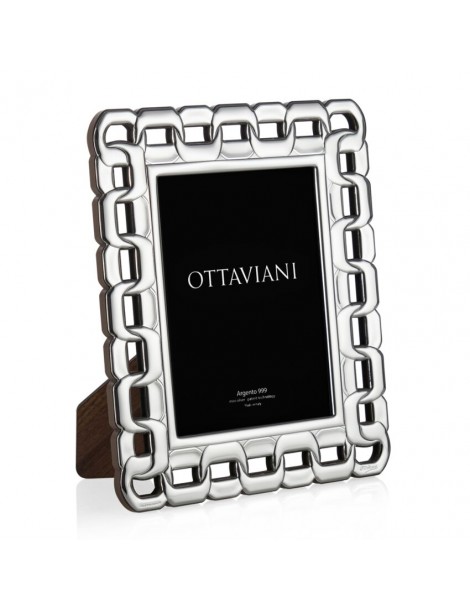 Ottaviani | Portafoto "Maglia" in Argento 999‰ | 4015