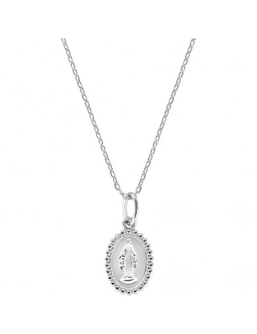 Amen | Miracolosa | Collana in ottone con medaglia miracolosa | OTCLMILIB3