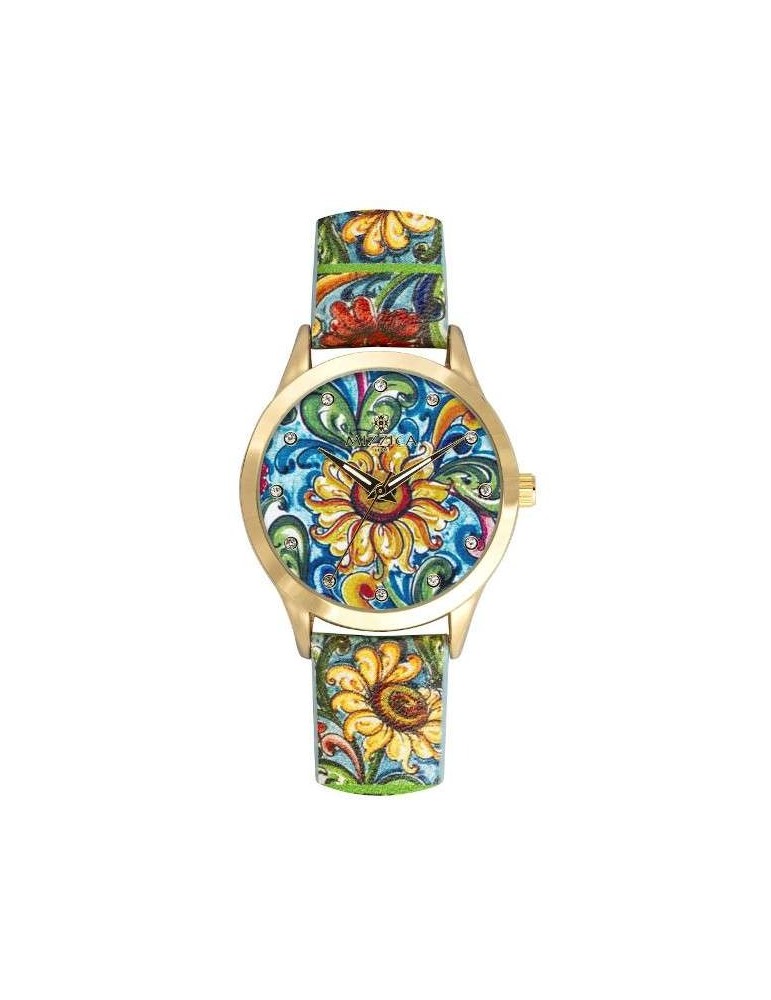 Mizzica | Il Girasole | Orologio solo tempo donna 36mm | MB107