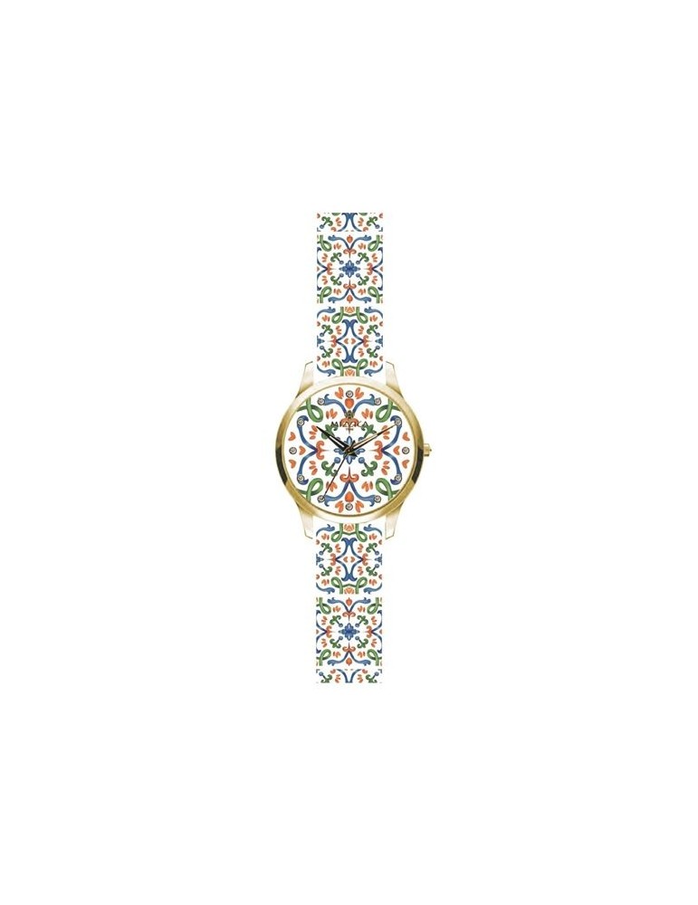 Mizzica | Maiolica | Orologio solo tempo donna 36mm | MB172