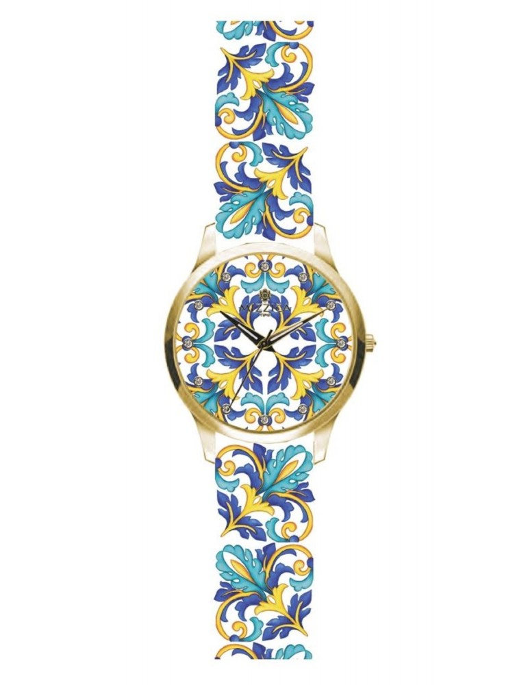 Mizzica | Maiolica D | Orologio solo tempo donna 36mm | MB173