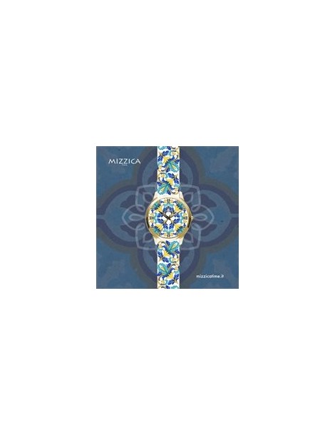 Mizzica | Maiolica D | Orologio solo tempo donna 36mm | MB173