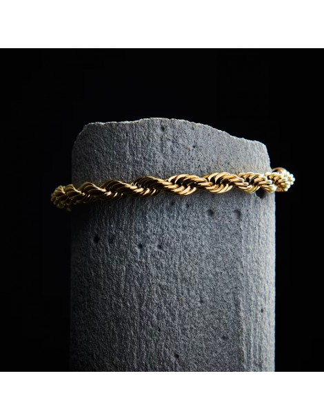 Sector | Basic | Bracciale in acciaio con finitura dorata | SZS149