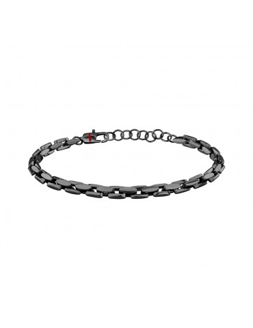 Sector | Basic | Bracciale in acciaio PVD nero | SZS168
