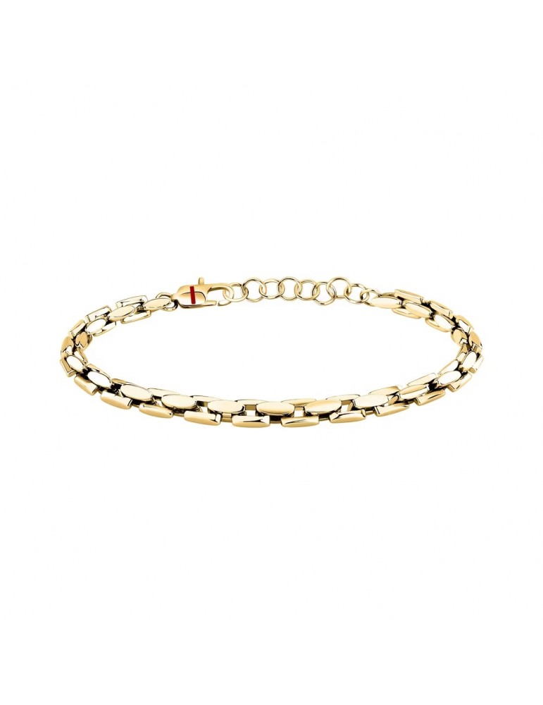 Sector | Basic | Bracciale in acciaio PVD dorato | SZS167