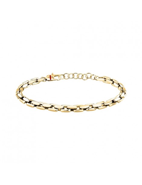 Sector | Basic | Bracciale in acciaio PVD dorato | SZS167