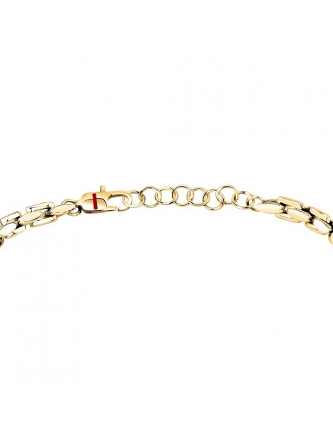 Sector | Basic | Bracciale in acciaio PVD dorato | SZS167
