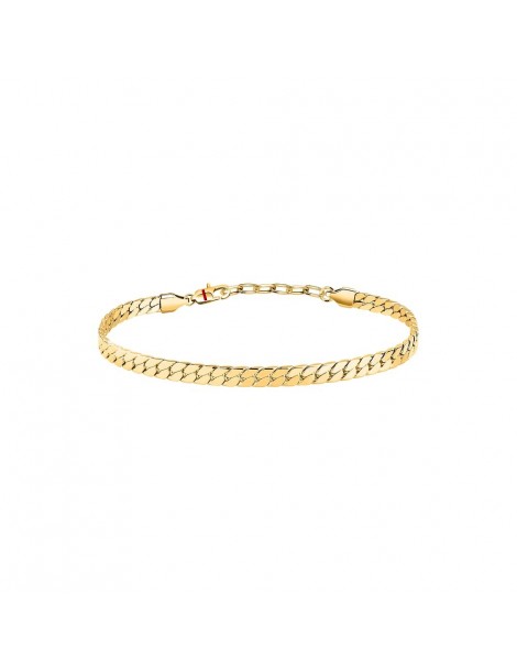 Sector | Basic | Bracciale in acciaio PVD dorato | SZS138
