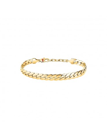 Sector | Basic | Bracciale in acciaio PVD dorato | SZS140
