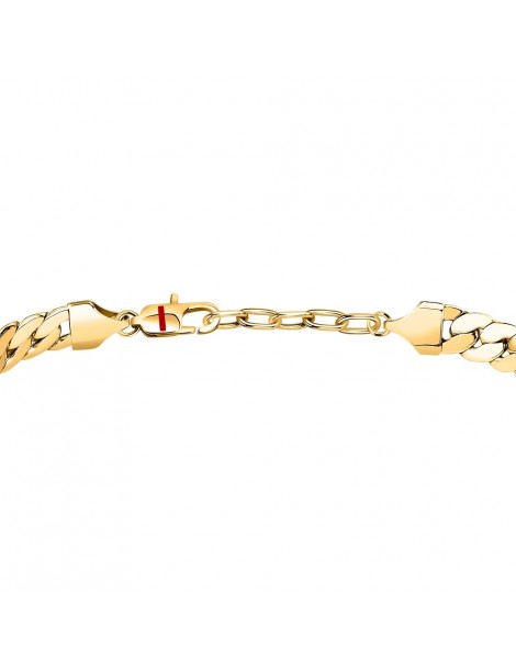 Sector | Basic | Bracciale in acciaio PVD dorato | SZS140