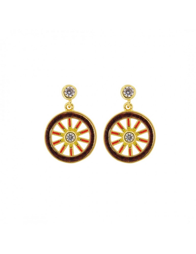 Sicily in gioielli by Mizzica | Orecchini in metallo anallergico pendenti | OR353