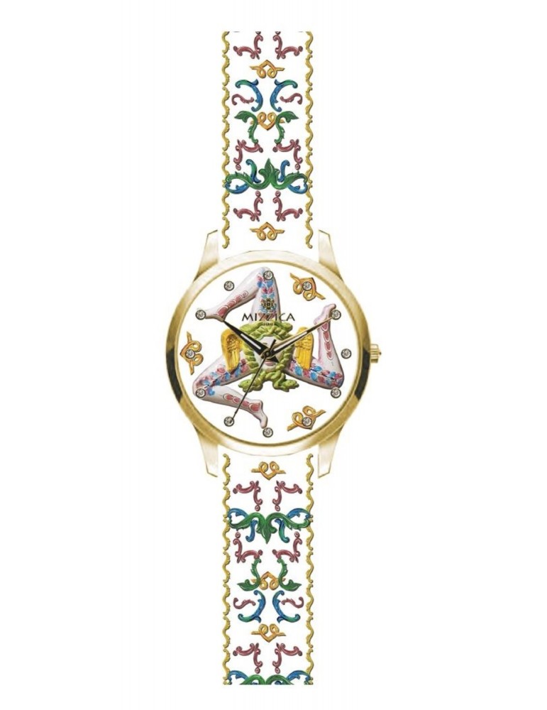Mizzica | La Trinacria | Orologio solo tempo donna 36mm | MB181
