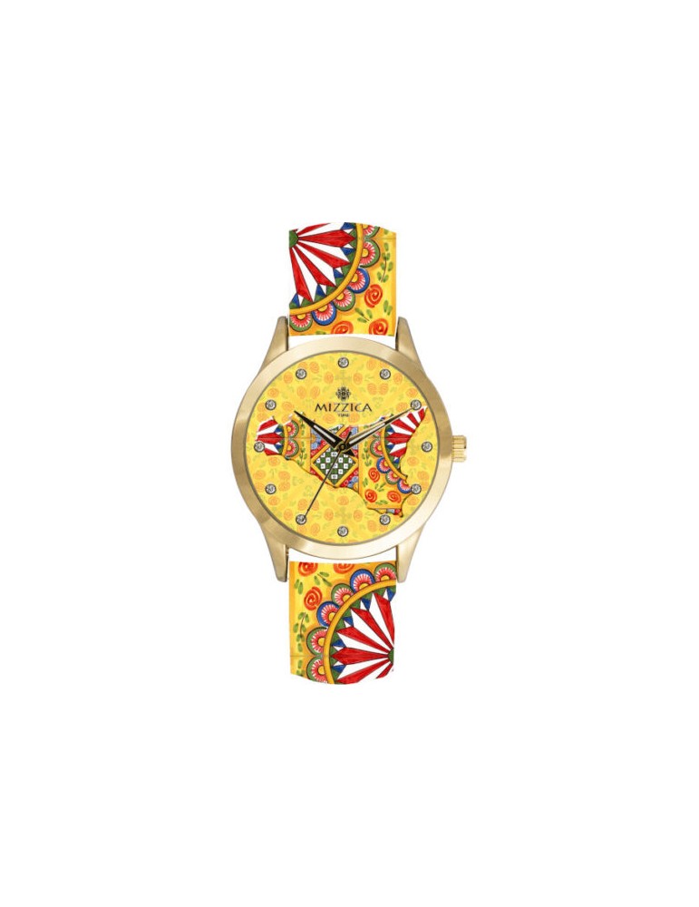 Mizzica | La Sicilia | Orologio solo tempo donna 36mm | MB132
