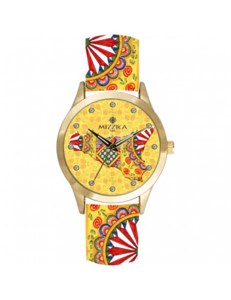 Mizzica | La Sicilia | Orologio solo tempo donna 36mm | MB132